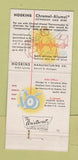 Matchbook Cover - Hoskins Chromel Alumel Detroit MI 30 Strike