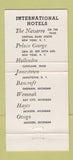 Matchbook Cover - Prince George Hotel New York City 30 Stick