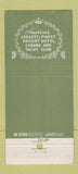 Matchbook Cover - Hotel Fontainebleau Miami Beach FL Chez Bon Bon 30 Stick