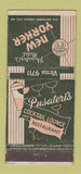 Matchbook Cover - New Yorker Pusateri's Hotel Kansas City MO 21 Strike Feature
