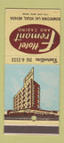 Matchbook Cover - Hotel Fremont Casino Las Vegas NV 30 Strike