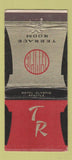 Matchbook Cover - Hotel Olympic Seattle WA Terrace Room WEAR 21 Strike Feature