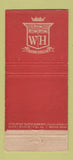 Matchbook Cover - Hotel Olympic Seattle WA Terrace Room WEAR 21 Strike Feature