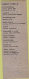 Matchbook Cover - Hotel New Imperial Niagara Falls NY