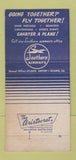 Matchbook Cover - Southern Airways Airline 1959 30 Strike