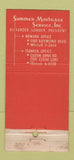 Matchbook Cover - Summer Mortgage Service Newark Teaneck NJ WEAR 30 Stick