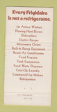 Matchbook Cover - Frigidaire GM Rayfield's Appliances 30 Strike
