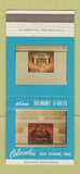Matchbook Cover - Columbia Cut Stone Columbia Station OH 30 Strike