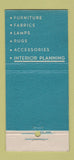 Matchbook Cover - Garth Andrews Furniture Bath OH 30 Strike