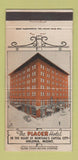 Matchbook Cover - Placer Hotel Helena MT WEAR 30 Strike