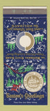 Matchbook Cover - National State Bank Elizabeth NJ Christmas 30 Strike