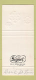 Matchbook Cover - Boatmen's Bank St Louis MO Christmas 30 Strike