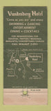 Matchbook Cover - Vanderberg Hotel Santa Maria CA 30 Strike