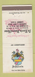 Matchbook Cover - DeLuccia Funeral Home Paterson NJ WEAR 30 Strike
