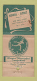 Matchbook Cover - Norman Florist Flowers East Orange NJ WEAR 21 Strike Feature
