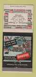 Matchbook Cover - Bondstone of Dougar Stone Little Falls NJ 30 Strike