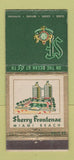 Matchbook Cover - Sherry Frontenac Hotel Miami Beach FL 30 Stick