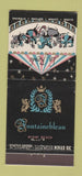 Matchbook Cover - Hotel Fontainebleau Miami Beach FL La Ronde 30 Stick