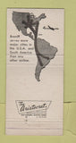 Matchbook Cover - Braniff Airlines El Dorado 30 Strike