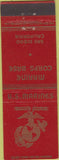Matchbook Cover - Marine Corps Base San Diego CA