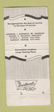 Matchbook Cover - Beiderwieder Mortuary St Louis MO WEAR 30 Strike