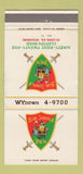 Matchbook Cover - Sir John's Den St Louis MO WEAR 30 Strike