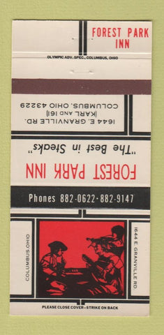 Matchbook Cover - Forest Park Inn Columbus OH 30 Strike