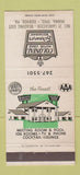 Matchbook Cover - Colonial Motor Lodge Denver PA 30 Strike