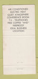 Matchbook Cover - Firestone Lodge San Mateo CA 30 Strike