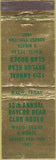 Matchbook Cover - Baylor Bear Club Rodeo Waco TX 1946 WEAR
