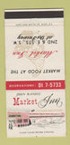 Matchbook Cover - Market Inn Washington DC WEAR 30 Strike