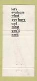 Matchbook Cover - John Hancock Wm Hunter Insurance Minneapolis MN WEAR 30 Strike