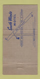 Matchbook Cover - Motel South Winds London ON 30 Strike
