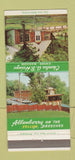 Matchbook Cover - Allenberry Mount Holly Springs PA 30 Strike