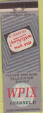 Matchbook Cover - SPIX Channel 11 TV New York