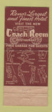 Matchbook Cover - Hotel Mapes Casino Reno NV 30 Strike