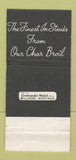 Matchbook Cover - Elbow Room Henning Hotel Casper WY WEAR 30 Strike