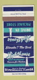Matchbook Cover - Lighthouse Restaurant St Petersburg FL 30 Strike