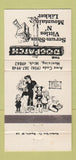 Matchbook Cover - Dogpatch Restaurant Munising MI 30 Strike