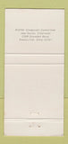 Matchbook Cover - Rex Kieffer Ohio House of Representatives OH 30 Strike