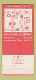 Matchbook Cover - DeMAssi Cadillac Lyndhurst NJ WEAR 30 Strike