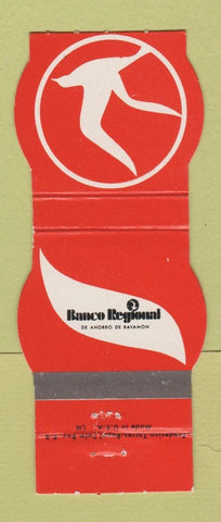 Matchbook Cover - Banco Regional Puerto Rico