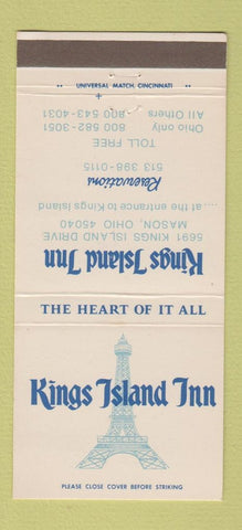 Matchbook Cover - Kings Island Inn Mason OH 30 Strike