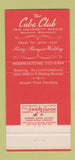 Matchbook Cover - Cub Club Madison WI 30 Strike