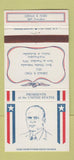 Matchbook Cover - US Presidents Gerald Ford WEAR 30 Strike
