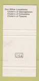 Matchbook Cover - Old Ebbiti Grill Washington DC WEAR 30 Strike