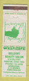 Matchbook Cover - Bellfort Beauty Salon Houston TX WEAR