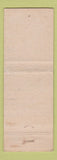 Matchbook Cover - Renwod Dining Room Hampton Beach NH WEAR