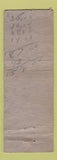 Matchbook Cover - Dikkers & Burkholder Texaco oil gas Freeport IL WORN