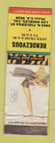 Matchbook Cover - Rendezvous Los Angeles CA pinup WEAR
